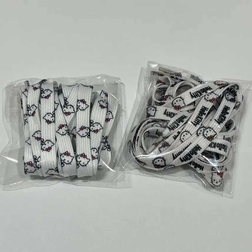 [BUNJANG] Sanrio Hello Kitty Shoelace Bundle / [일괄] 키티 신발끈 운동화끈 새상품