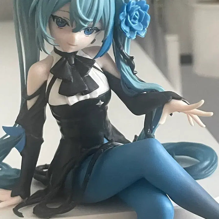 [BUNJANG] Blue Fairy Rose Hatsune Miku Figure (No Box) / 노박스) 블루 페어리 로즈 미쿠