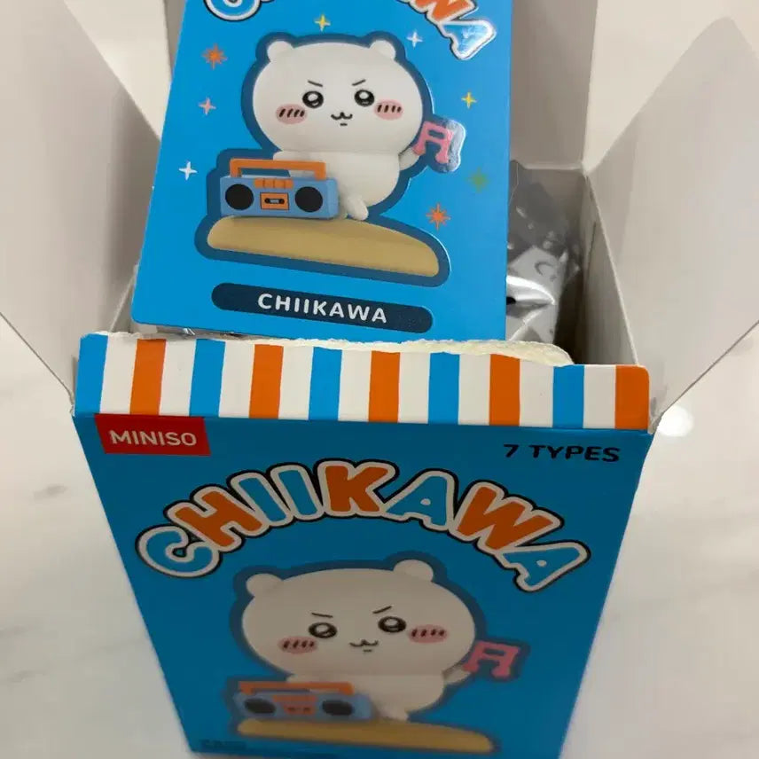 [BUNJANG] Chiikawa Miniso Summer Random Mini Figure (Racco) / 치이카와 미니소 여름 랜덤 피규어 판매 랏코 교환