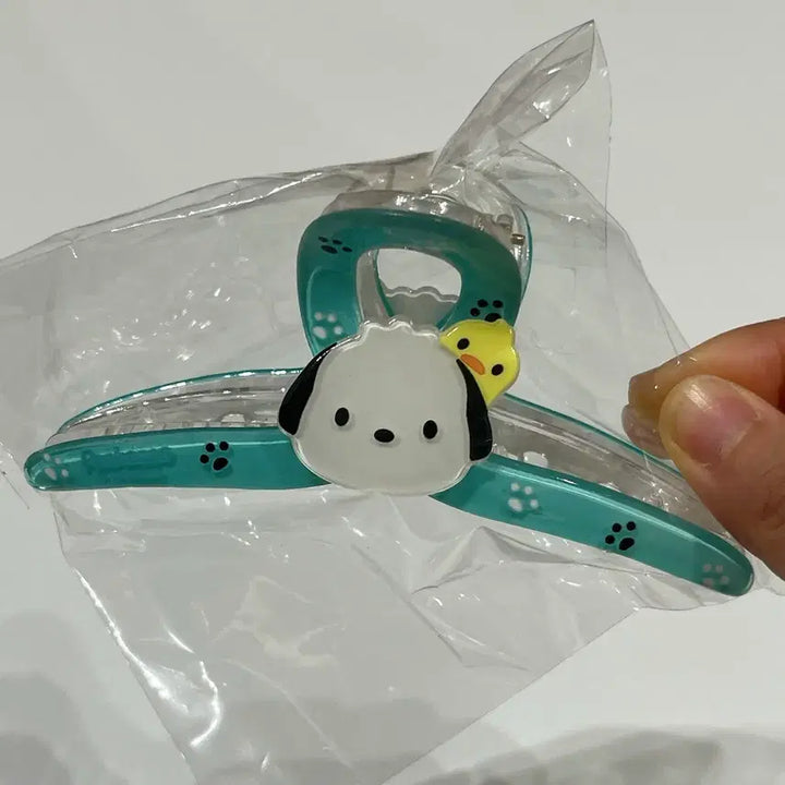 [BUNJANG] Sanrio My Melody, Pom Pom Purin, Pochacco Hair Clips Bundle Set / [일괄] 산리오 헤어클립 헤어집게핀 마이멜로디 폼폼푸린 포차코