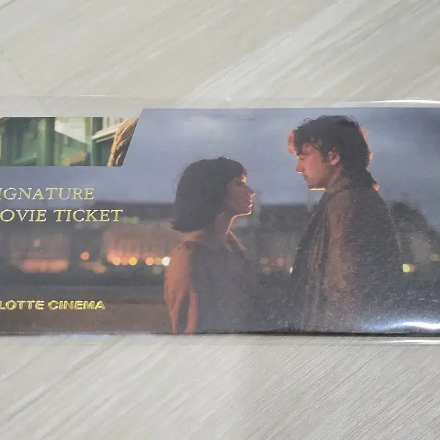[BUNJANG] If Only 2-Type Set Romantic Poster &amp; Movie Ticket / [전용박스 안전포장] 이프온리 2종 세트