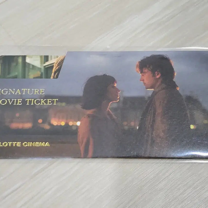 [BUNJANG] If Only 2-Type Set Romantic Poster &amp; Movie Ticket / [전용박스 안전포장] 이프온리 2종 세트