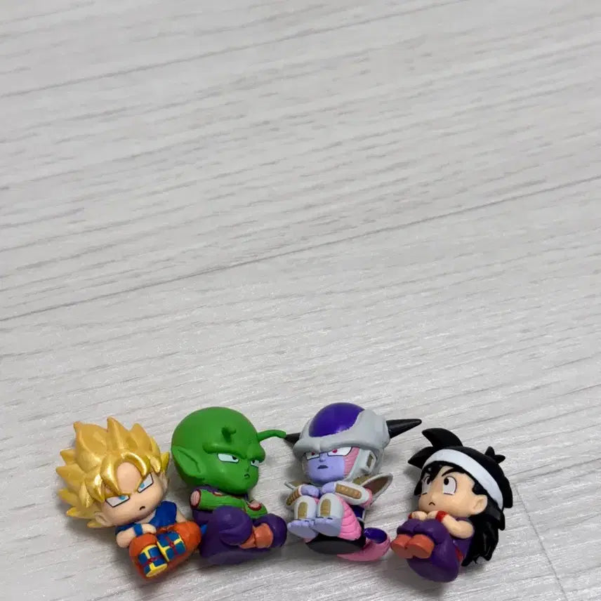 [BUNJANG] Bandai Dragon Ball Z Machiboke 4-Character Set / 반다이 드래곤볼Z 마치보우케 4종 일괄