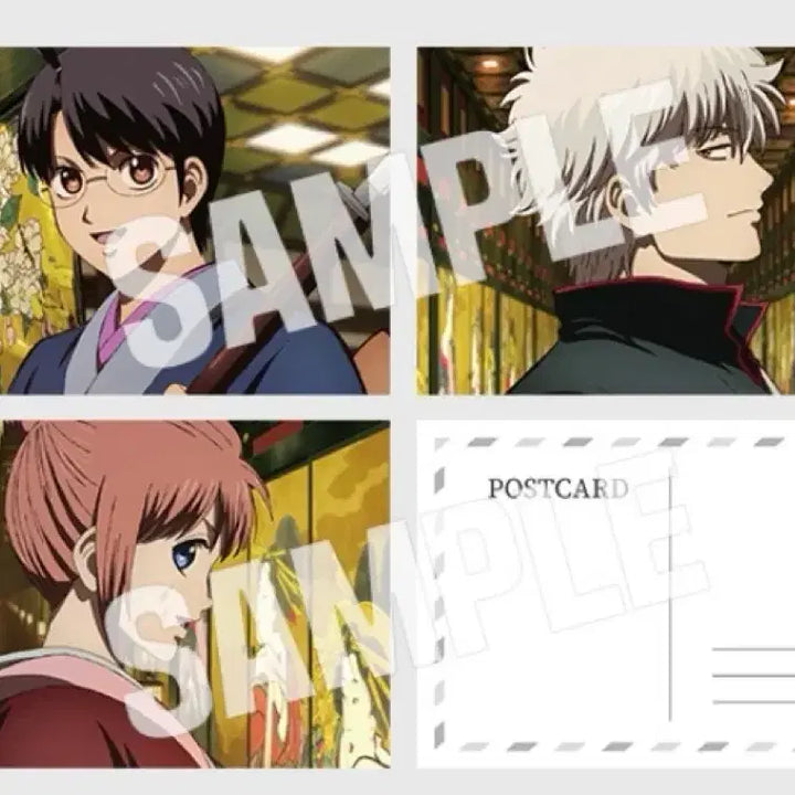 [BUNJANG] Gintama Yoshiwara Fiery Great Eruption Special Edition Postcard Set / 은혼 요시와라 대염상 특전 엽서 세트