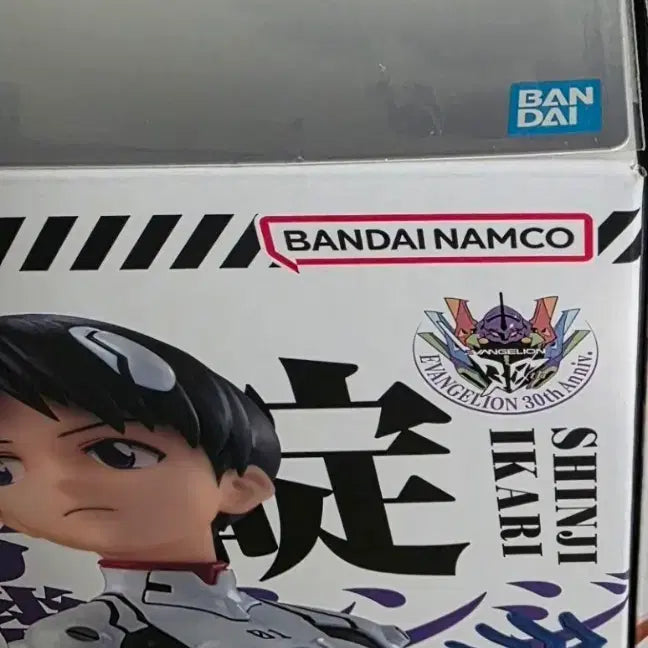 [BUNJANG] Bandai Evangelion 30th Anniversary Rei Ayanami Figure + Coaster / 신지 피규어+코스터