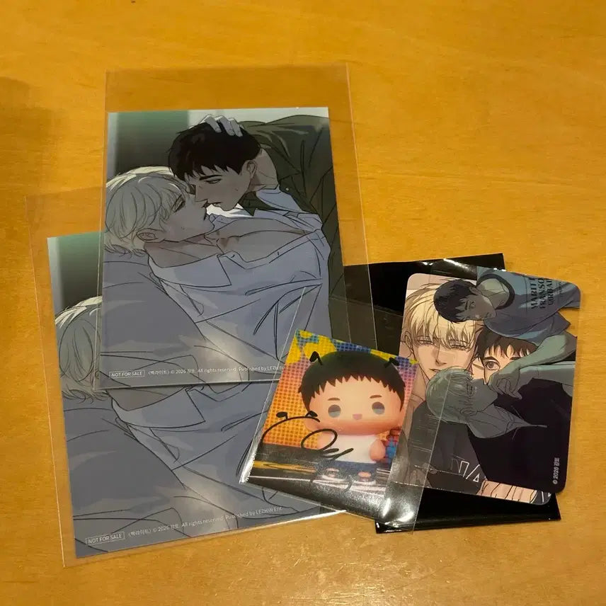 [BUNJANG] Sparkles Backlight Baekra Pposiraegi 5th/10th Anniversary Exclusive Photocard Set / 스파클즈 백라이트 백라 뽀시래기 5특 10특 특전 양도