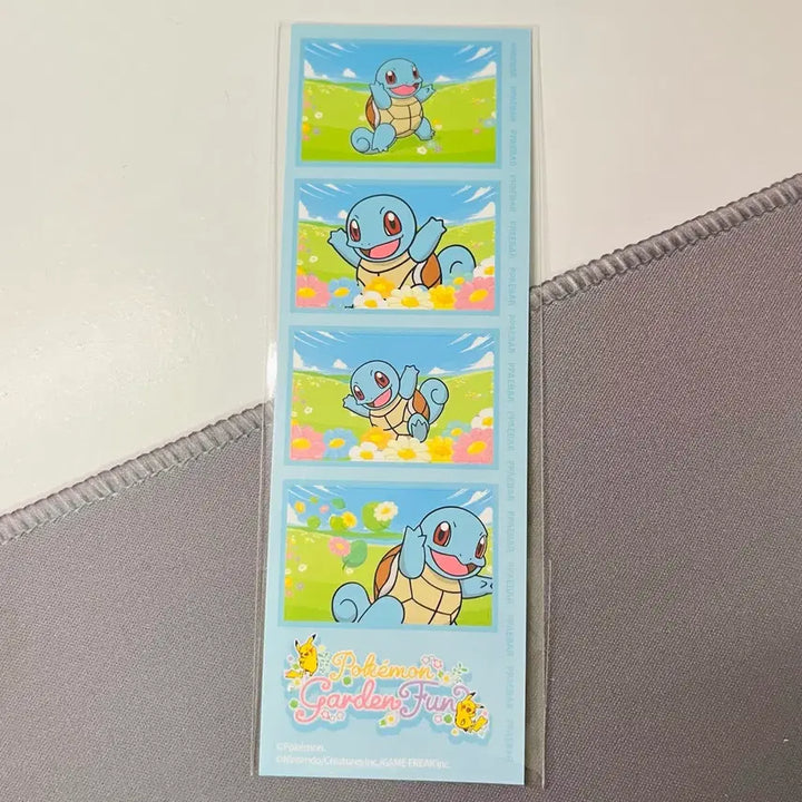 [BUNJANG] Pokemon Squirtle &amp; Pikachu Life Four Cuts Sticker &amp; EarPod Case / [판매/교환] 포켓몬 올리브영 꼬부기 인생네컷 밀잇 파우치 케이스 피카츄