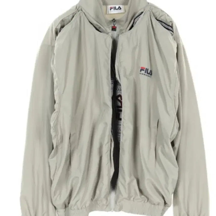 [BUNJANG] Y/PROJECT x Fila Collaboration Nylon Track Jacket / Y/PROJECT 필라 팝업 트랙 재킷 블루종 나일론 그레이