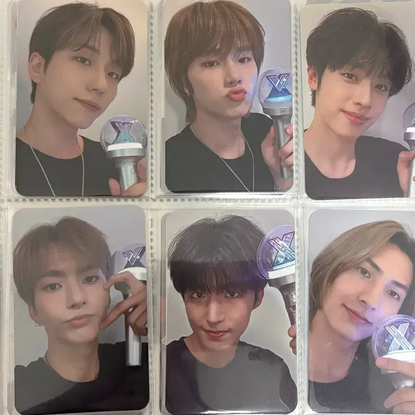 [BUNJANG] XODIAC Jypshop Support Rod Photocard Bundle Set / 엑디즈 jypshop 응원봉 포카 양도