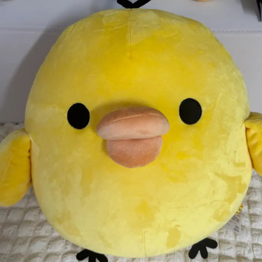 [BUNJANG] Rilakkuma Kiiroitori L Size Plush / 키이로이토리 L