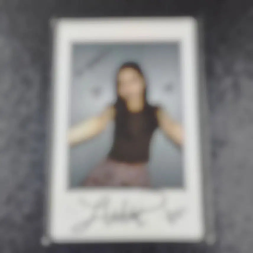 [BUNJANG] KISS OF LIFE Julie Signed Polaroid Set (2) / (제안가능)키스오브라이프 쥴리 싸폴 2장