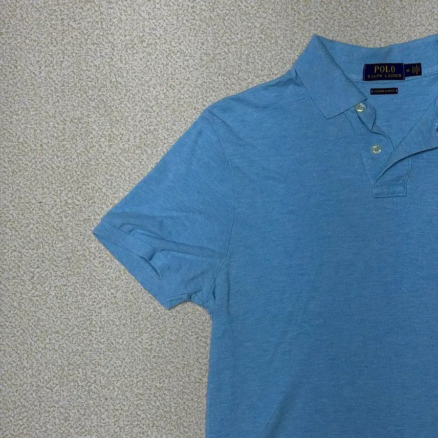 [SOLD OUT] 폴로 랄프로렌 M 블루 카라 티셔츠