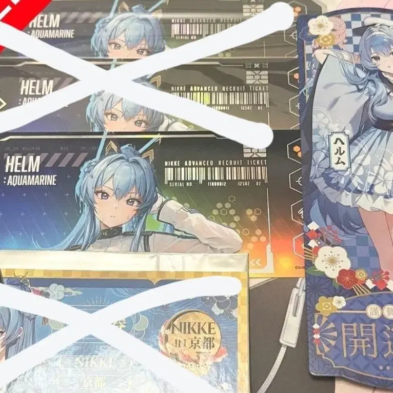 [BUNJANG] Goddess of Victory: NIKKE Helm New Year Ticket / 승리의 여신 니케 헬름 고급모집 신년 티켓
