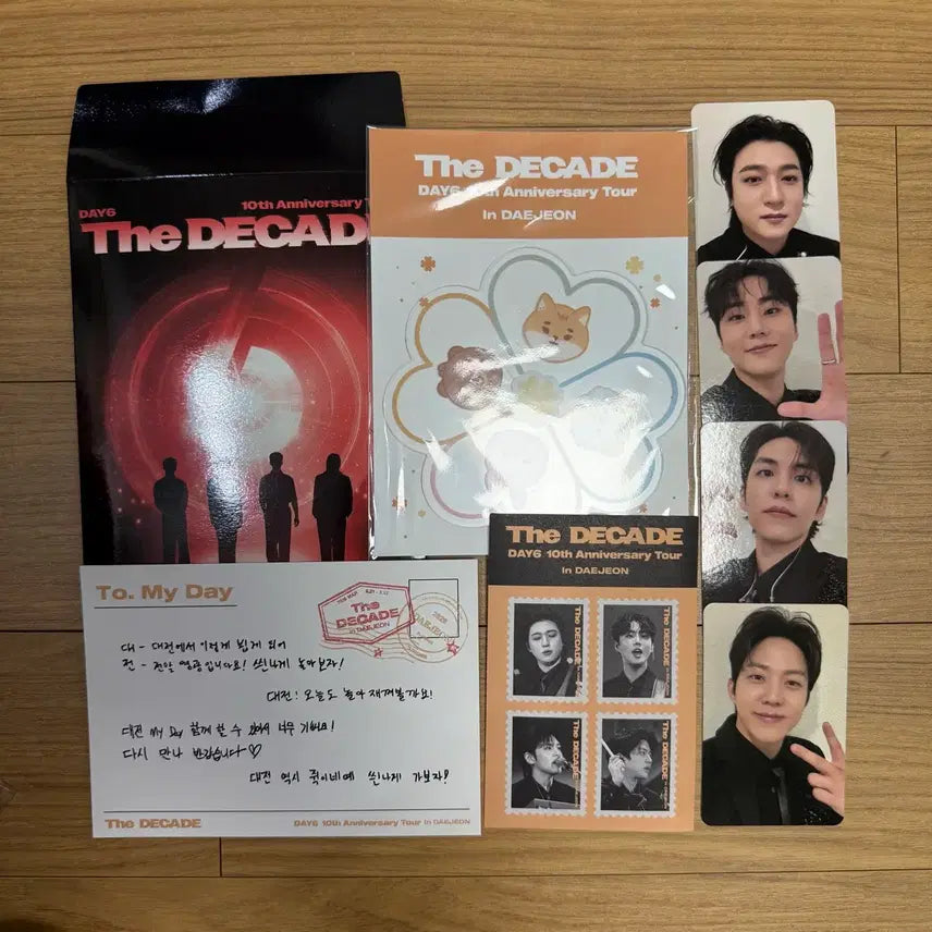 [BUNJANG] Day6 The Decade 10th Anniversary Concert Daejeon Final Concert Entrance Kit / 데이식스 더데케이드 10주년 콘서트 대전 막콘 입장키트 판매
