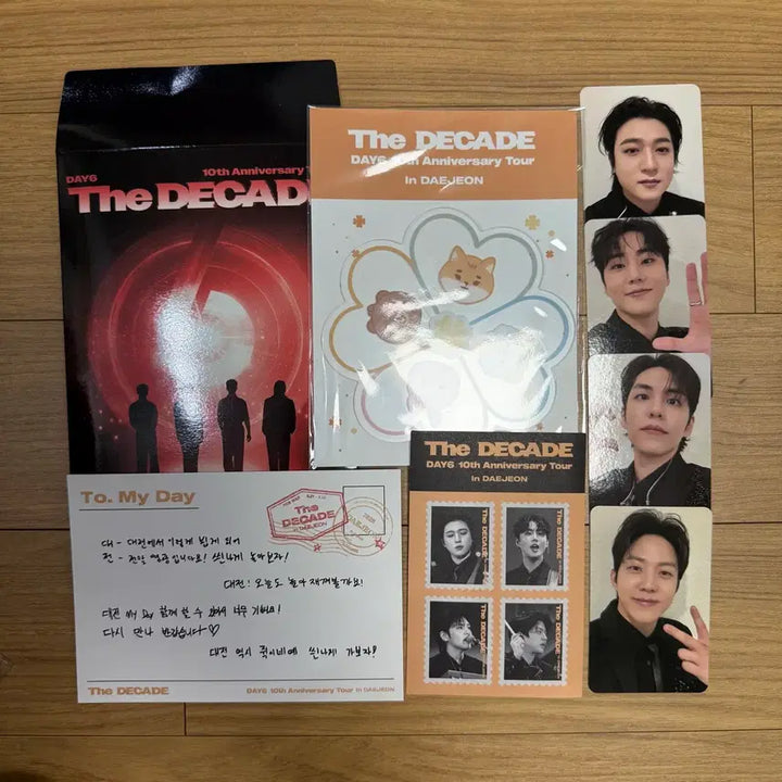 [BUNJANG] Day6 The Decade 10th Anniversary Concert Daejeon Final Concert Entrance Kit / 데이식스 더데케이드 10주년 콘서트 대전 막콘 입장키트 판매