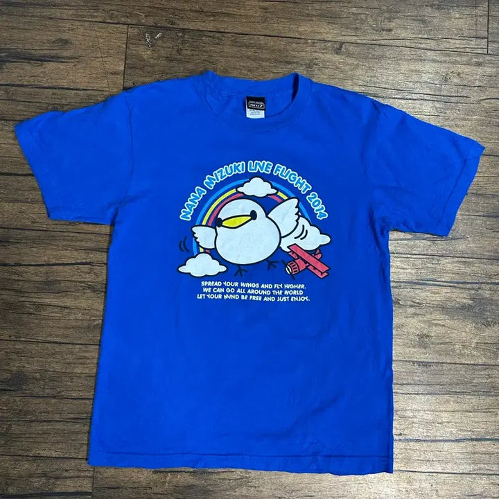 [BUNJANG] Nana Mizuki NM7 Live Flight 2014 Concert T-Shirt / Nana Mizuki NM7 Live Flight 2014 일본 실측M