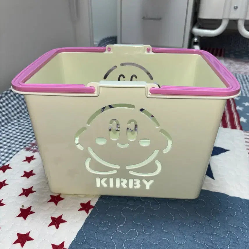 [BUNJANG] Kirby Basket - Large Size / 별의커비 바구니 L사이즈 별의 커비