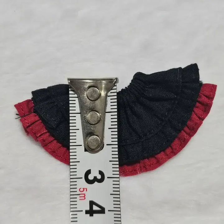 [BUNJANG] Obitsu 11 Wine Frill Skirt Doll Clothes / 오비츠11 와인 프릴치마 OB11 인형옷
