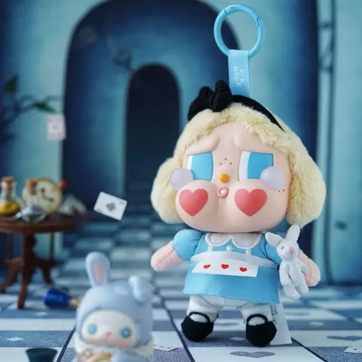 [BUNJANG] Pop Mart Crybaby Crying Again Series Plush Keyring Alice / 팝마트 크라이베이비 크라잉 어게인 시리즈 플러시 키링 앨리스