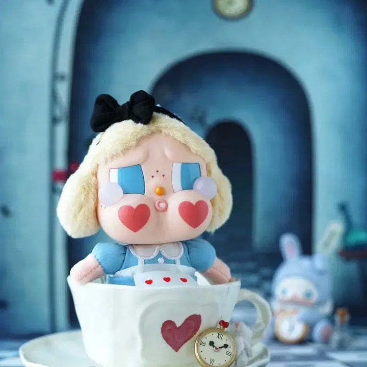 [BUNJANG] Pop Mart Crybaby Crying Again Series Plush Keyring Alice / 팝마트 크라이베이비 크라잉 어게인 시리즈 플러시 키링 앨리스