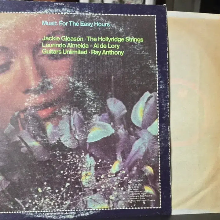 [BUNJANG] Jackie Gleason Music For The Easy Hours LP (1969) / 컴필레이션 LP_Music For The Easy Hours_(US)
