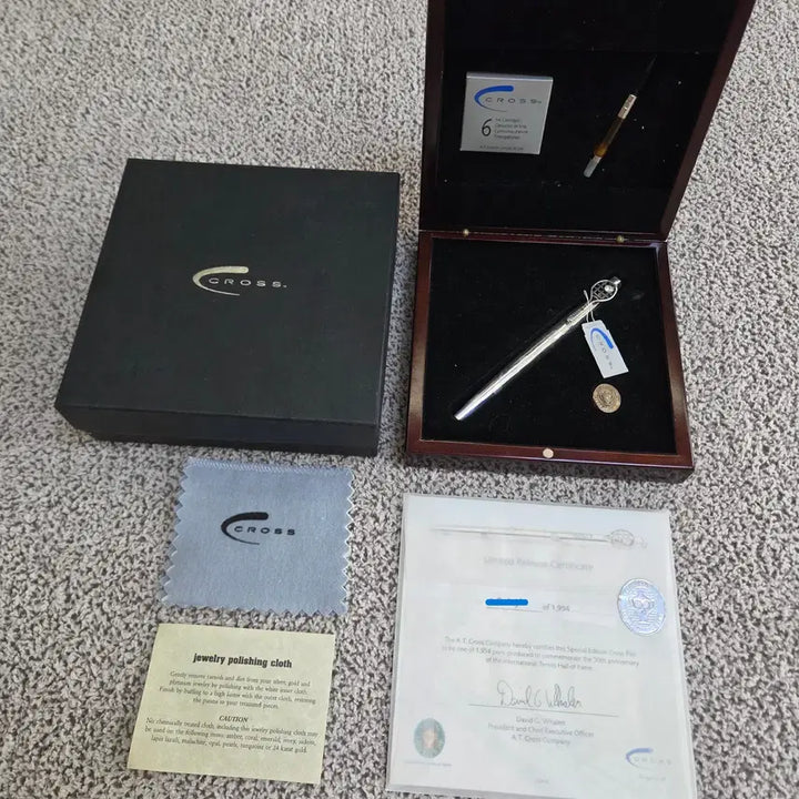 [SOLD OUT] 크로스 테니스 스털링실버 한정판 M 만년필