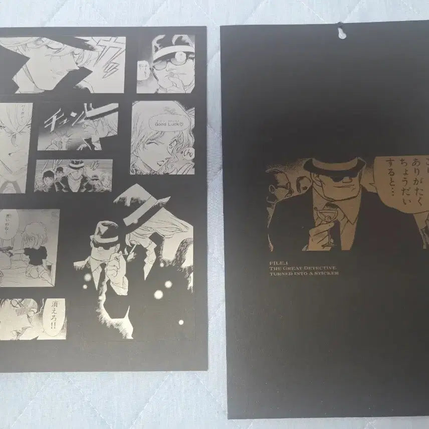 [BUNJANG] Detective Conan Lottery Seal 1st Edition Black Organization / 명탐정 코난 쿠지 씰 1탄 칠흑 조직