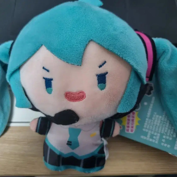 [BUNJANG] Hatsune Miku Rotating Head Plush Doll / 하츠네 미쿠 봉제인형 (머리회전)
