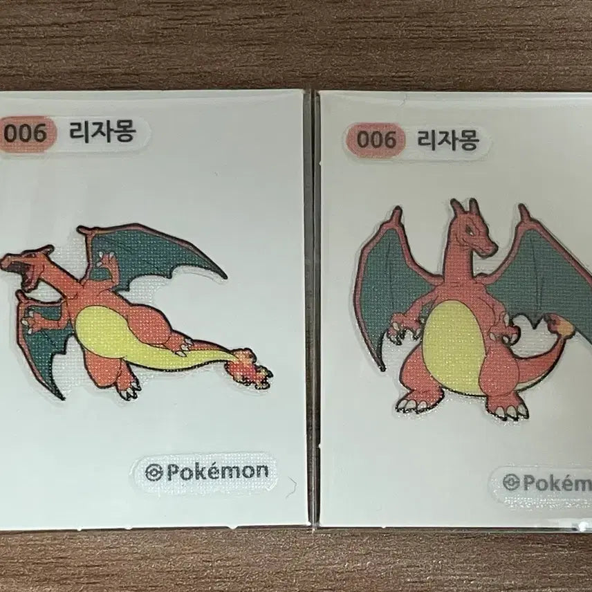 [BUNJANG] Pokemon Charmander Sticker / 포켓몬 띠부씰 리자몽