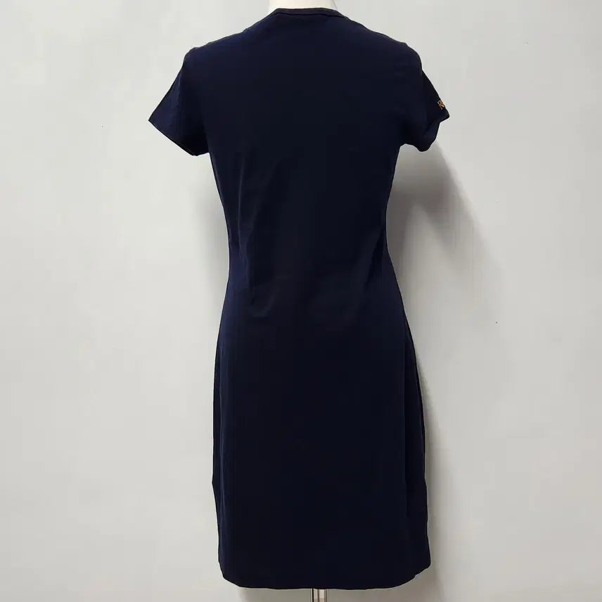 [BUNJANG] Ralph Lauren Sport Navy Cotton Short Sleeve Dress XS / [정품] 랄프로렌 스포츠 네이비 코튼 반팔 원피스 XS