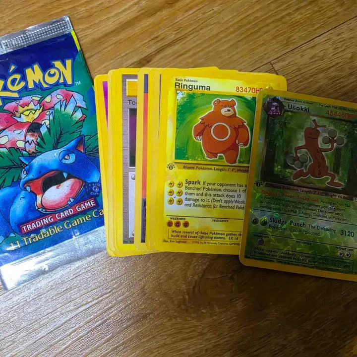 [BUNJANG] Pokemon TCG - Bulbasaur &amp; Blastoise 2 Types / 포켓몬스터 카드 2종 이상해씨 거북왕