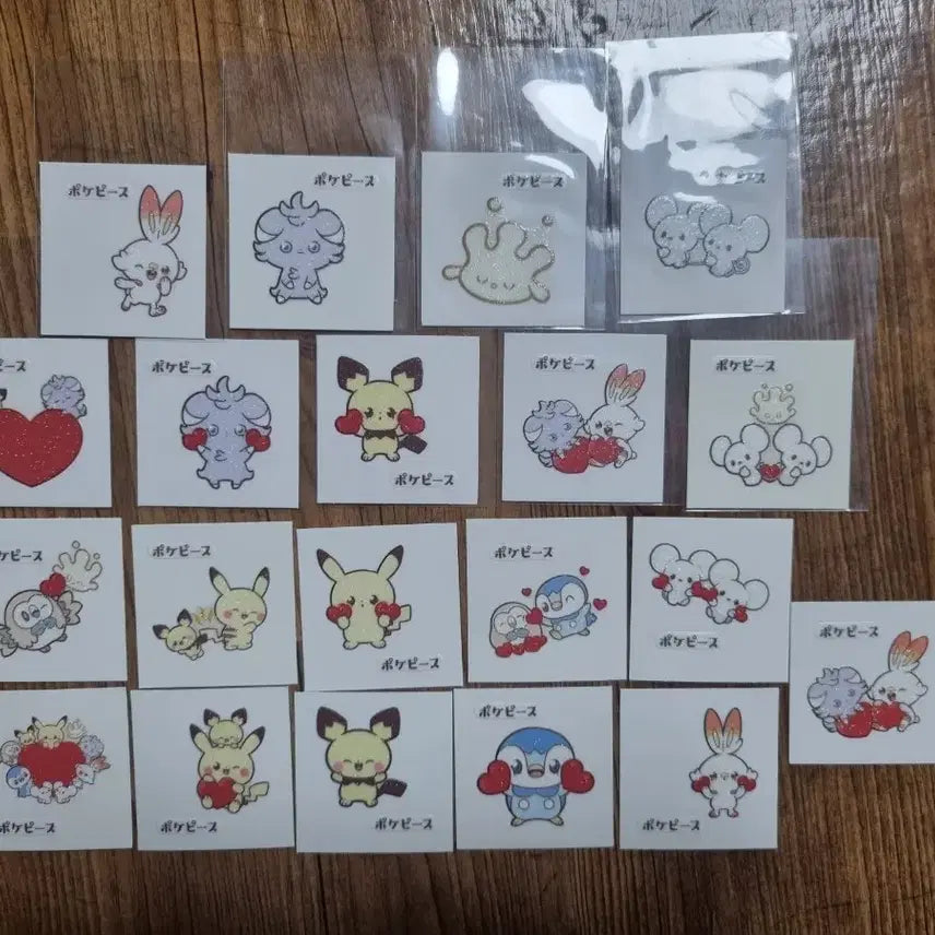 [BUNJANG] Pokemon Bread Stickers Part 2 / 일본 포켓몬 띠부씰 포켓피스 2탄