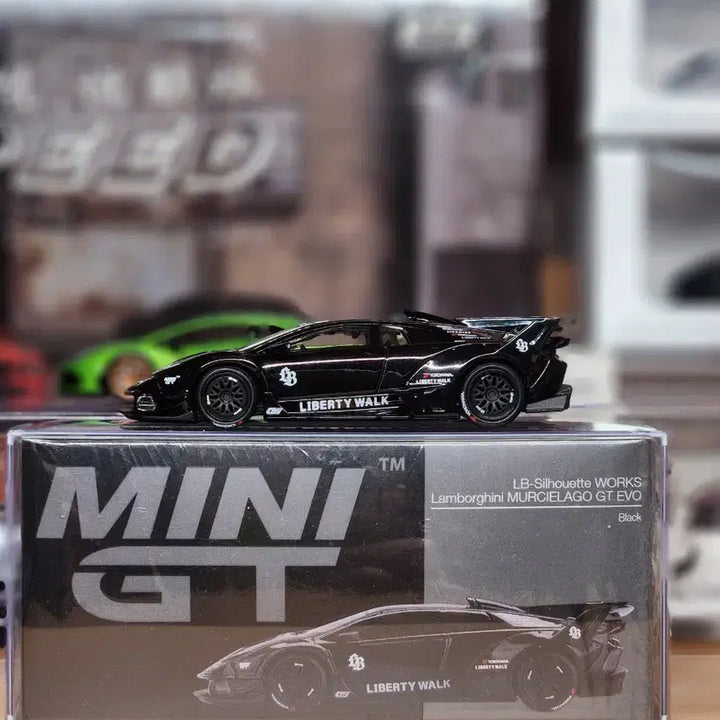 [BUNJANG] MINI GT Lamborghini Murciélago Liberty Walk Black / MINI GT 람보르기니 무르시엘라고 리버티워크 블랙