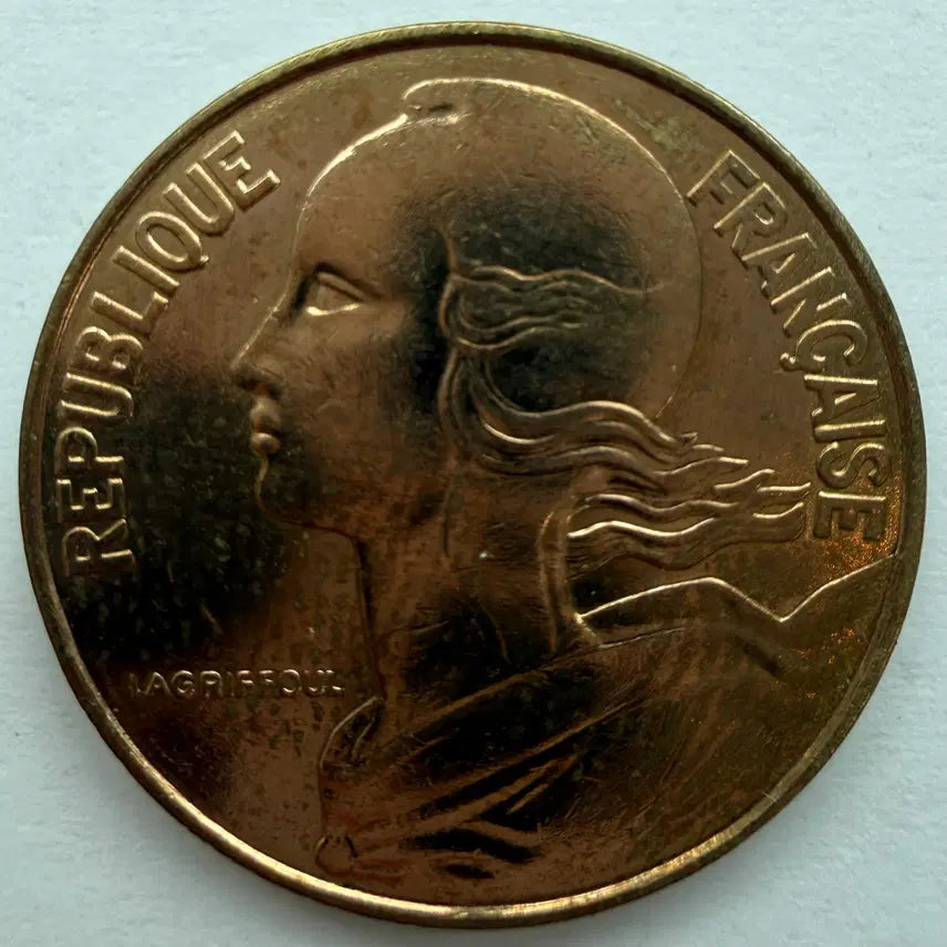 [BUNJANG] 1963 France 20 Centimes Coin / 1963년 프랑스 20상팀 동전 S3305