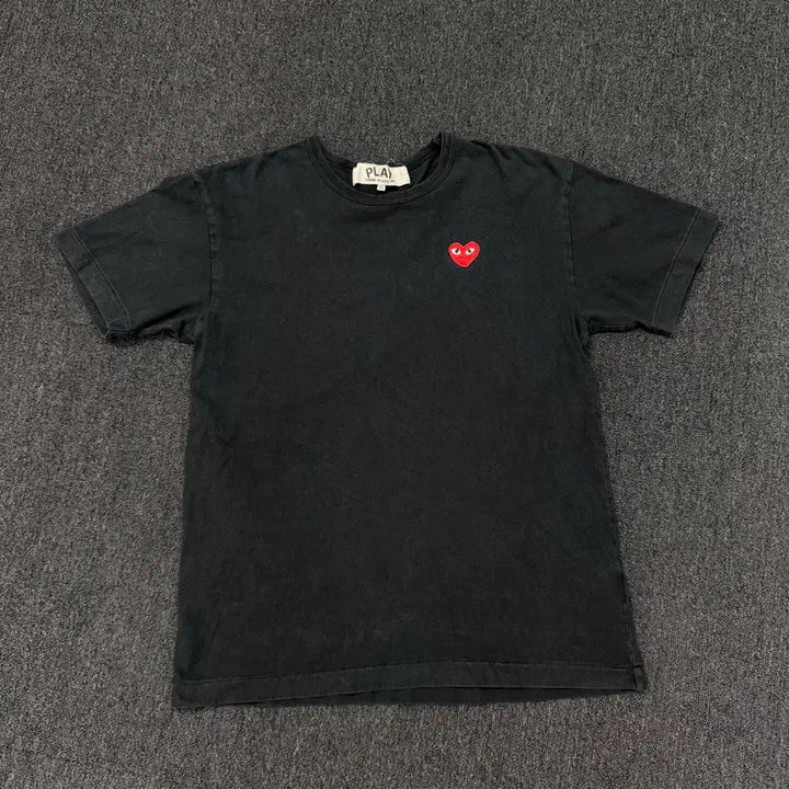 [BUNJANG] Comme des Garçons Heart Logo T-Shirt XL / 꼼데가르송 하트로고 반팔티