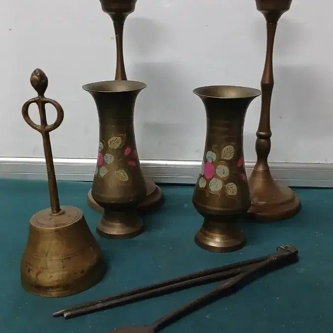 [BUNJANG] Bronze Antique Collection (7 Items) / 동제품7점(골동품)일괄