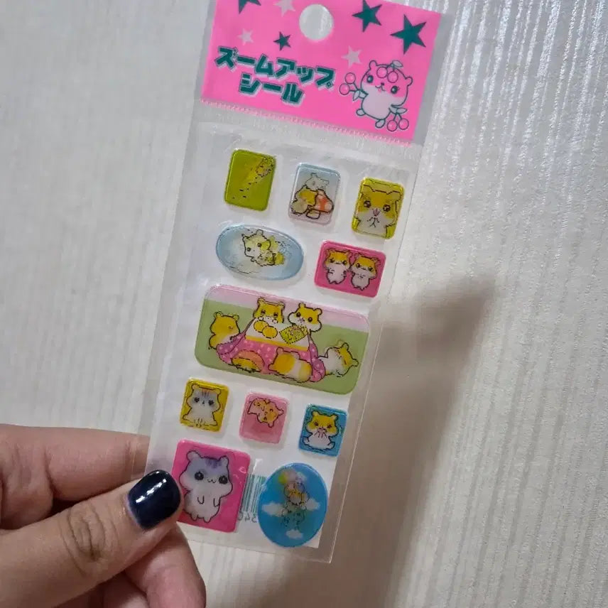 [BUNJANG] Vintage Hamster Sticker Set / 고전햄스터 스티커