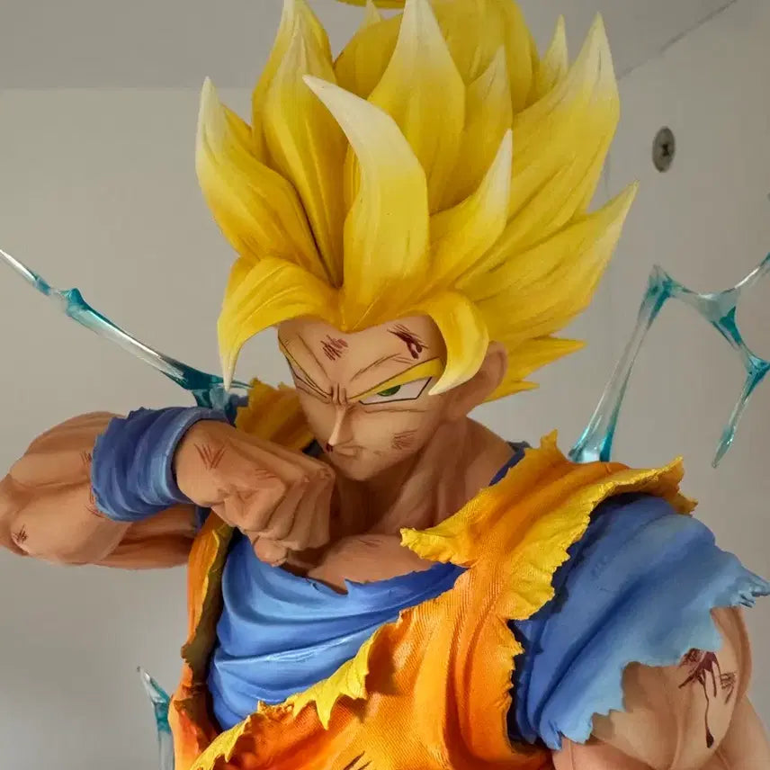 [BUNJANG] Dragon Ball Super Saiyan 2 Goku Resin Figure / 드래곤볼 초사이언2 손오공 레진 피규어