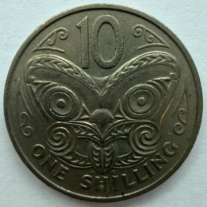 [BUNJANG] 1967 New Zealand 10 Cent Coin / 1967년 뉴질랜드 10센트 동전 S3308