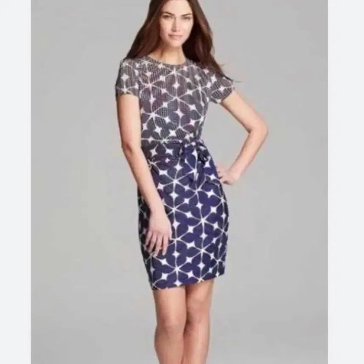 [BUNJANG] Diane von Furstenberg Silk Jersey Dress Size 6 / DVF 다이앤본퍼스텐버그 실크져지 원피스 사이즈6