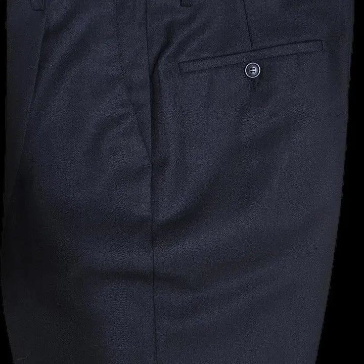 [BUNJANG] Noiir Wool One-Tuck Relaxed Fit Slacks Black - Size 48 / 노이어 울 원 턱 릴렉스 슬랙스 블랙_48