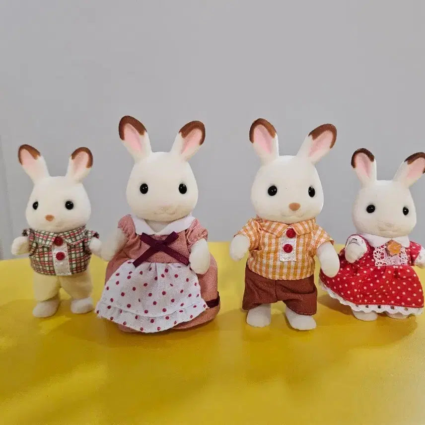 [SOLD OUT] 실바니안 패밀리 토끼 인형 가족 세트
