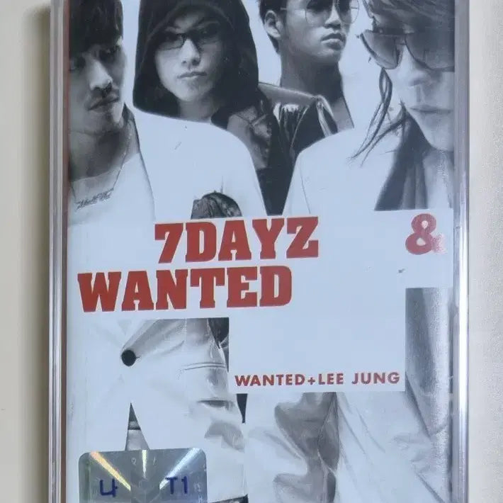 [BUNJANG] Ha Dong Kyun &amp; Lee Jung Wanted 2nd Album (Sealed Cassette Tape) / 원티드 2집 (미개봉 카세트테이프) 하동균 이정