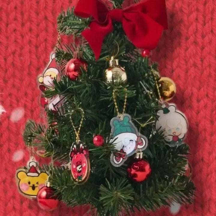 [BUNJANG] Cookie Run Christmas Tree 35cm + Acrylic Charm / [버터샵] 쿠키런 크리스마스 완성트리 35cm + 쿠키런 아크릴참