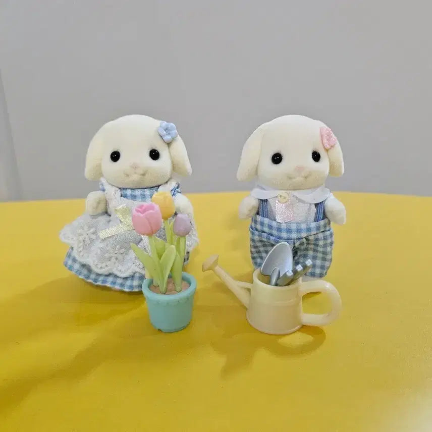 [SOLD OUT] 실바니안 패밀리 토끼 인형 가드닝 세트