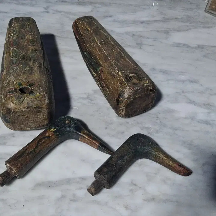 [BUNJANG] Wooden Wild Goose Sculpture / 연대감 좋은 목안(나무 기러기)
