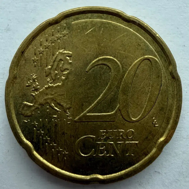 [BUNJANG] 2008 Spain 20 Euro Cent Coin / 2008년 스페인 20유로센트 동전 S3320