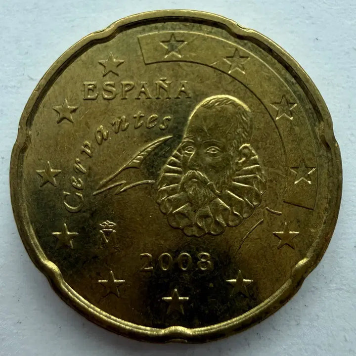 [BUNJANG] 2008 Spain 20 Euro Cent Coin / 2008년 스페인 20유로센트 동전 S3320