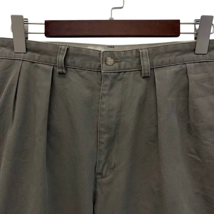 [BUNJANG] Polo Ralph Lauren Cotton Pants Khaki Grey Size 30 / 00년대 폴로 코튼팬츠 면바지 카키그레이 (30)