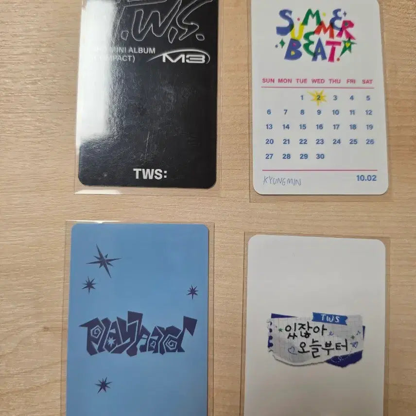 [BUNJANG] TWS Kyungmin Photocard Bundle Set / 투어스 경민 포카